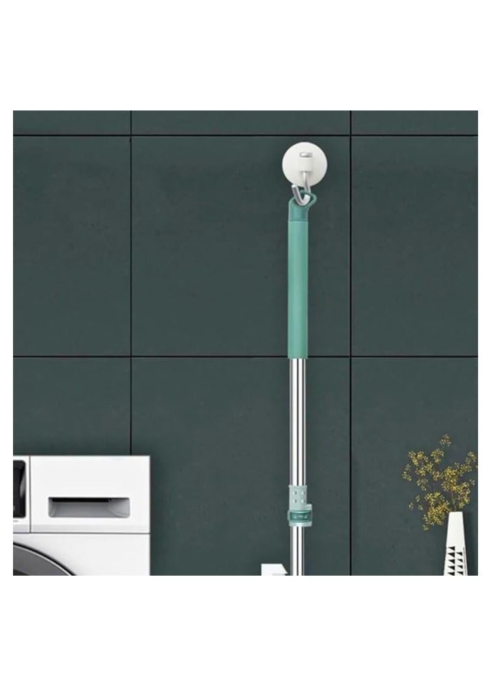 Premium Squeegee Floor Wiper,Telescopic Pole Adjustable Broom Floor Tile Floor Scrubber Telescopic Floor Tile Marble Adjustable Handle Silicone Wiper 110 x 50 CM - Image 3