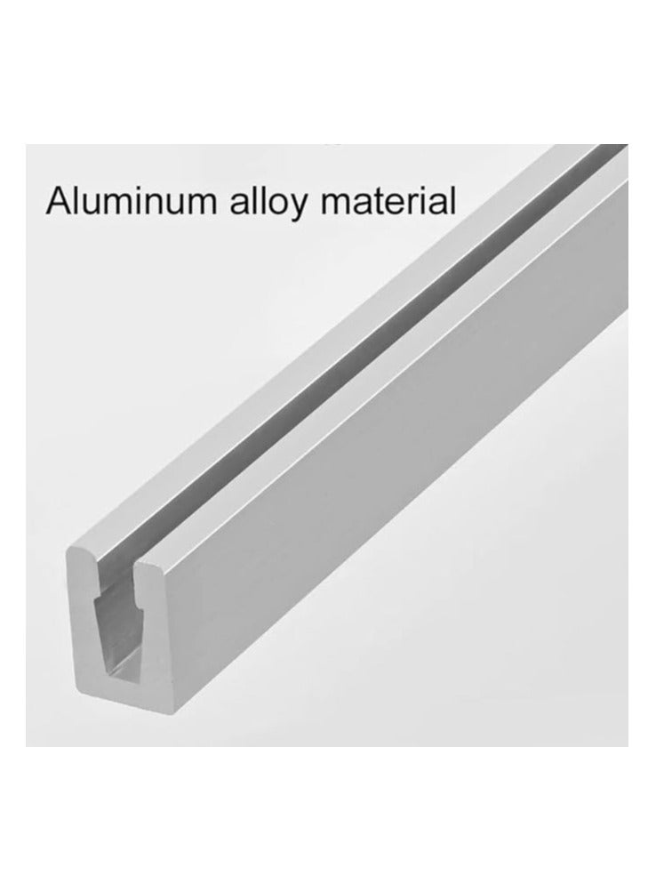 Premium Squeegee Floor Wiper,Telescopic Pole Adjustable Broom Floor Tile Floor Scrubber Telescopic Floor Tile Marble Adjustable Handle Silicone Wiper 110 x 50 CM - Image 2