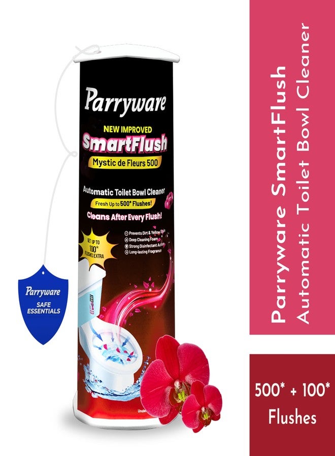 Parryware SmartFlush Mystic de Fleurs 500 - Automatic Toilet Bowl Cleaner upto 500* flushes - 180g (Pack of 1) - Image 2