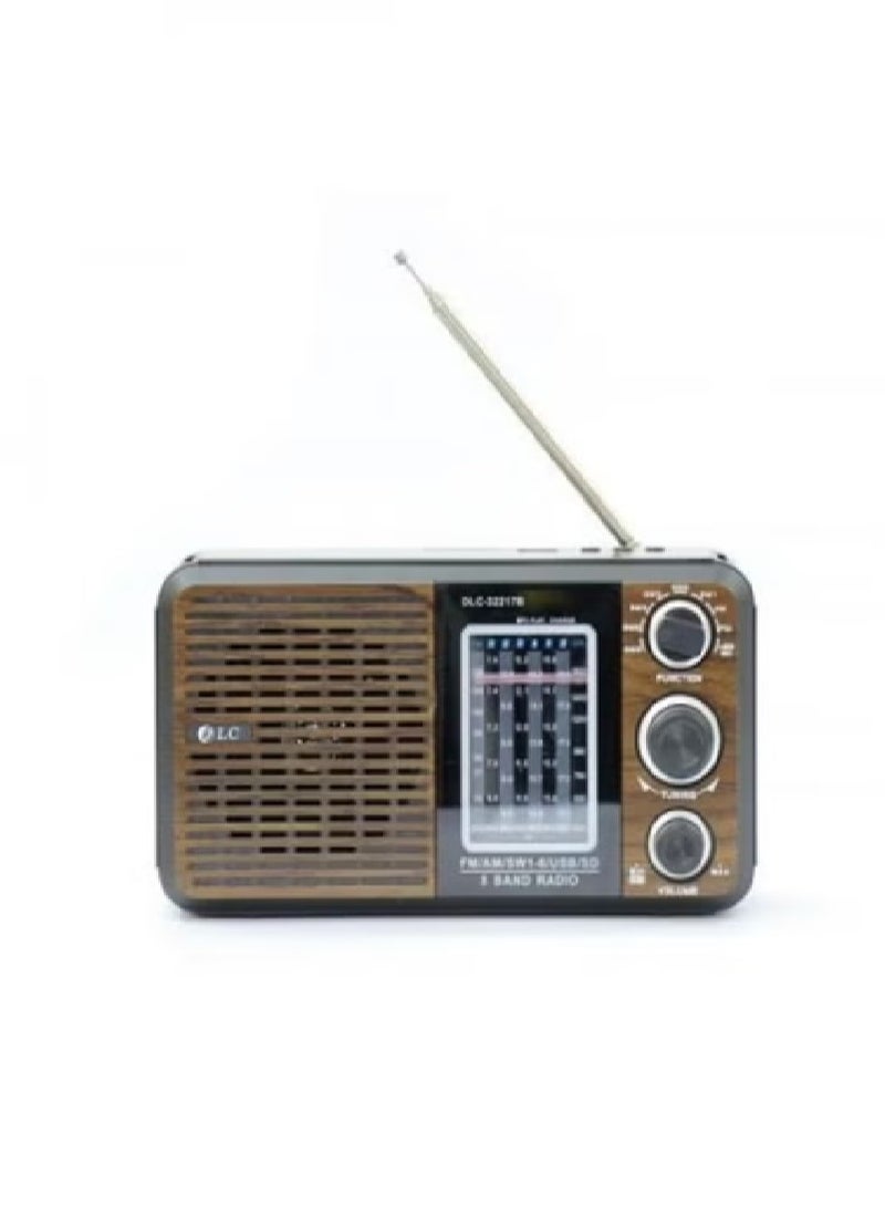 DLC Portable Bluetooth Radio.DLC-32217 