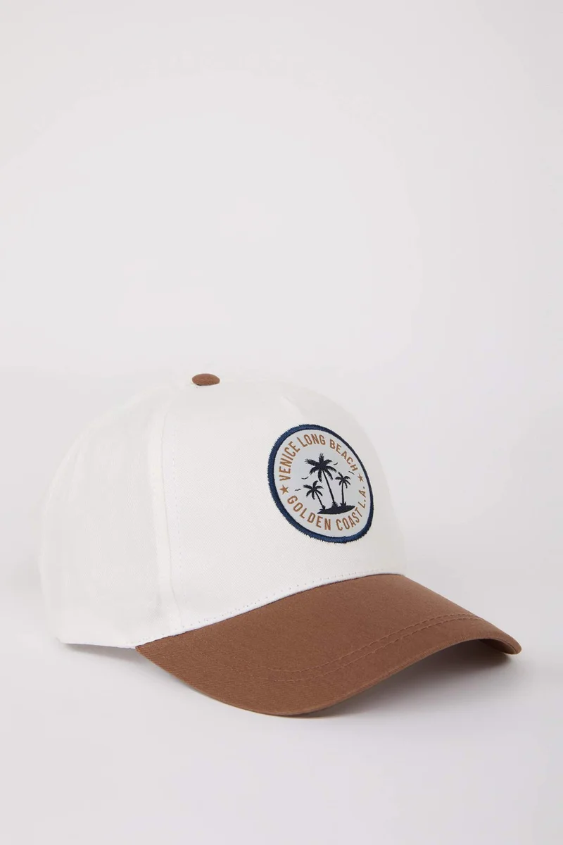 ديفاكتو Boy Color Block Cotton Cap