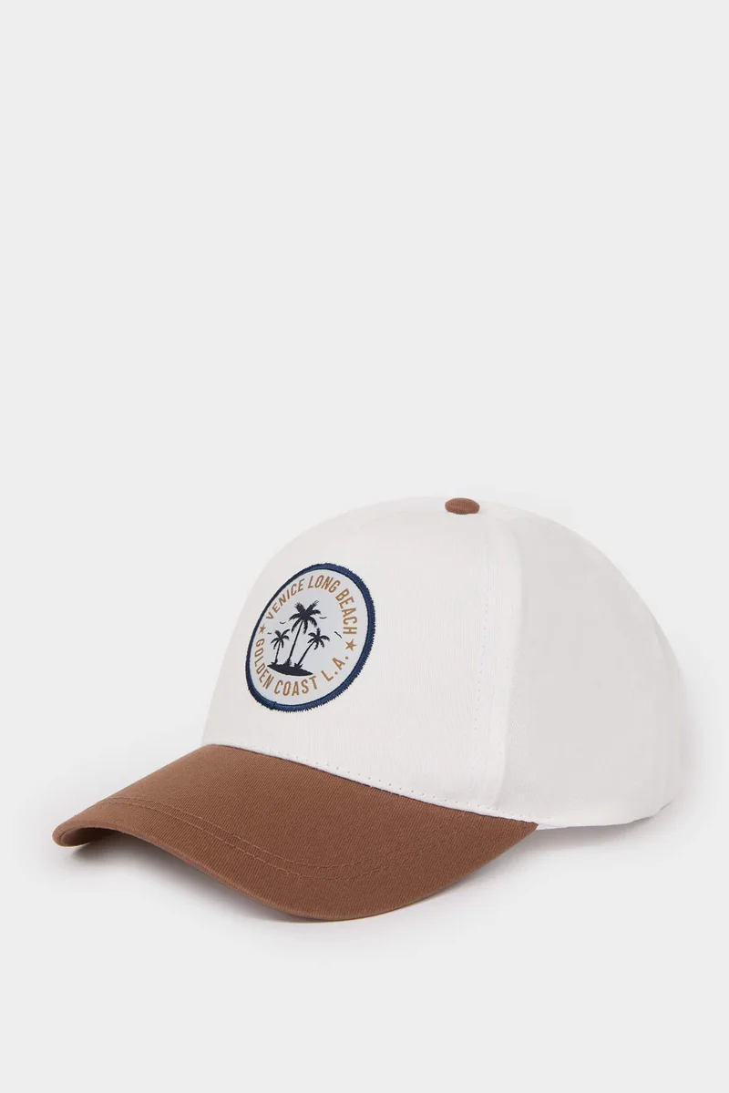 ديفاكتو Boy Color Block Cotton Cap