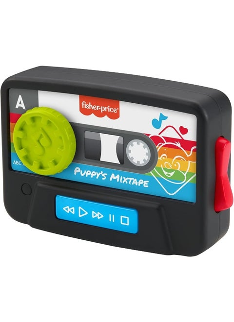 Fisher-Price Laugh & Learn Puppyâ€™S Mixtape Activity Toy - English Speaking