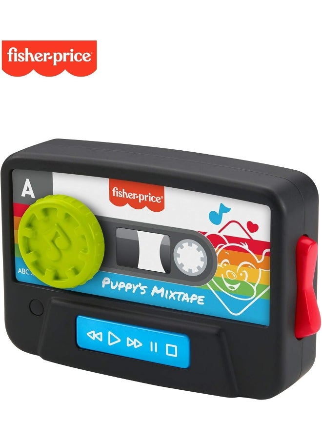 Fisher-Price Laugh & Learn Puppyâ€™S Mixtape Activity Toy - English Speaking
