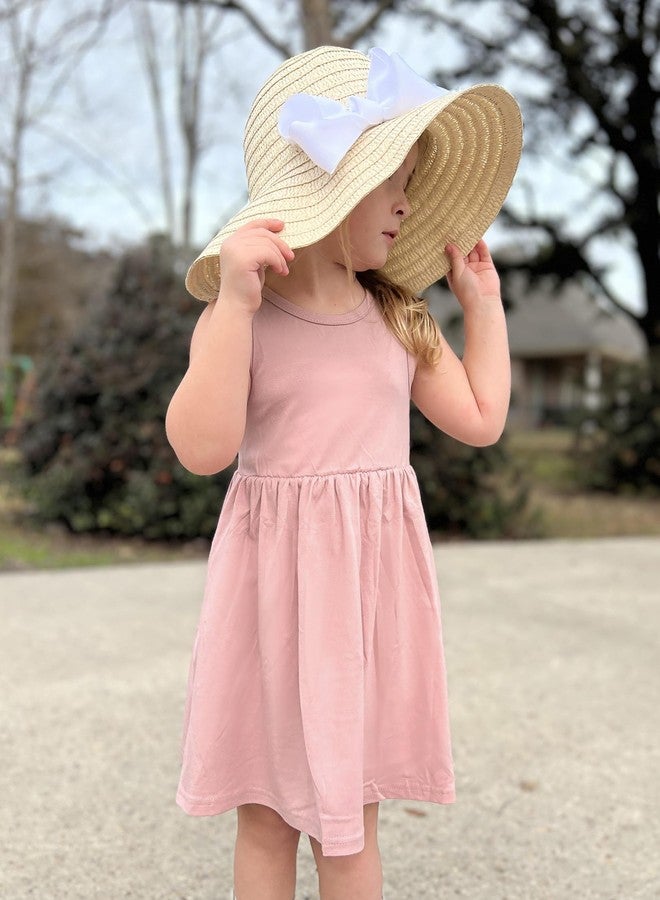 آرشنر فساتين صيفية للبنات من أرشينر، مناسبة للشاطئ، بوهو، للحفلات الرسمية، وأعياد الميلاد، وعيد الفصح، وعيد الحب، فستان وردي أنيق، مقاس 6 - Image 3