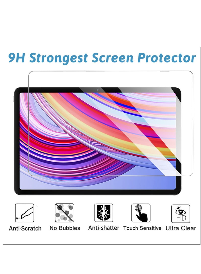 1 Pack Screen Protector Compatible with Redmi Pad Pro 12.1-inch High Transmittance Glass Scratch Resistant Case Friendly OilProof Tempered Glass for Redmi Pad Pro 12.1 - Image 3