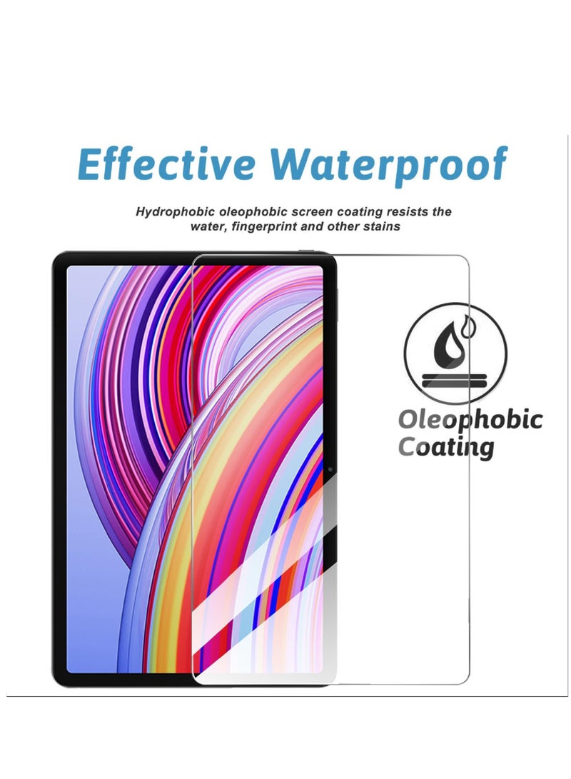 1 Pack Screen Protector Compatible with Redmi Pad Pro 12.1-inch High Transmittance Glass Scratch Resistant Case Friendly OilProof Tempered Glass for Redmi Pad Pro 12.1 - Image 4