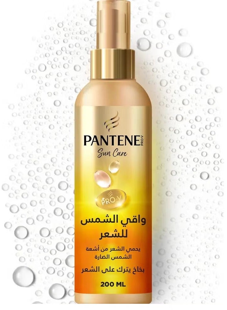 Pantene Sun Care Sun Protect Leave-In Hair Spray & Swim Protect Hair Balm, 200ml + 180ml, Dual Pack, Protects Hair from UV Damage, Salt & Chlorine, Fresh Fragrance, Suitable for All Hair Types - Image 3
