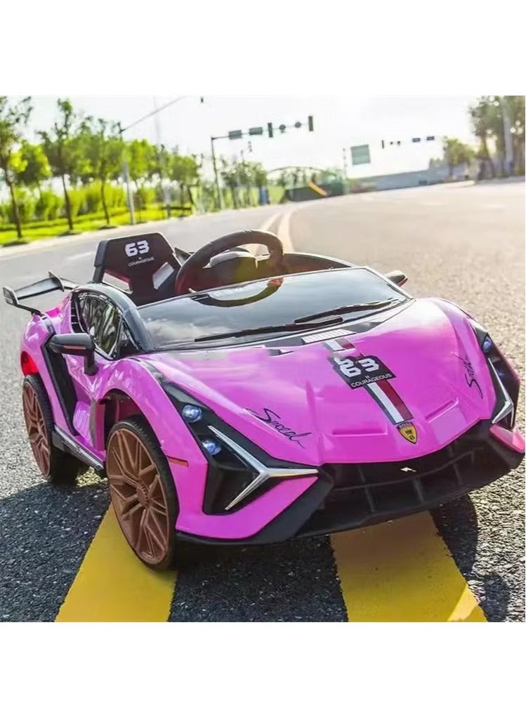 صندوق العاب سيارة ركوب كهربائية للأطفال من عمر 2 إلى 5 سنوات - Image 2