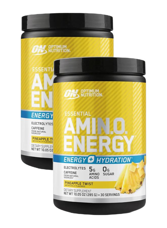 Optimum Nutrition عرض حزمة حصرية - أون أمينو إنرجي + إلكتروليتات أناناس 285 جرام - Image 1