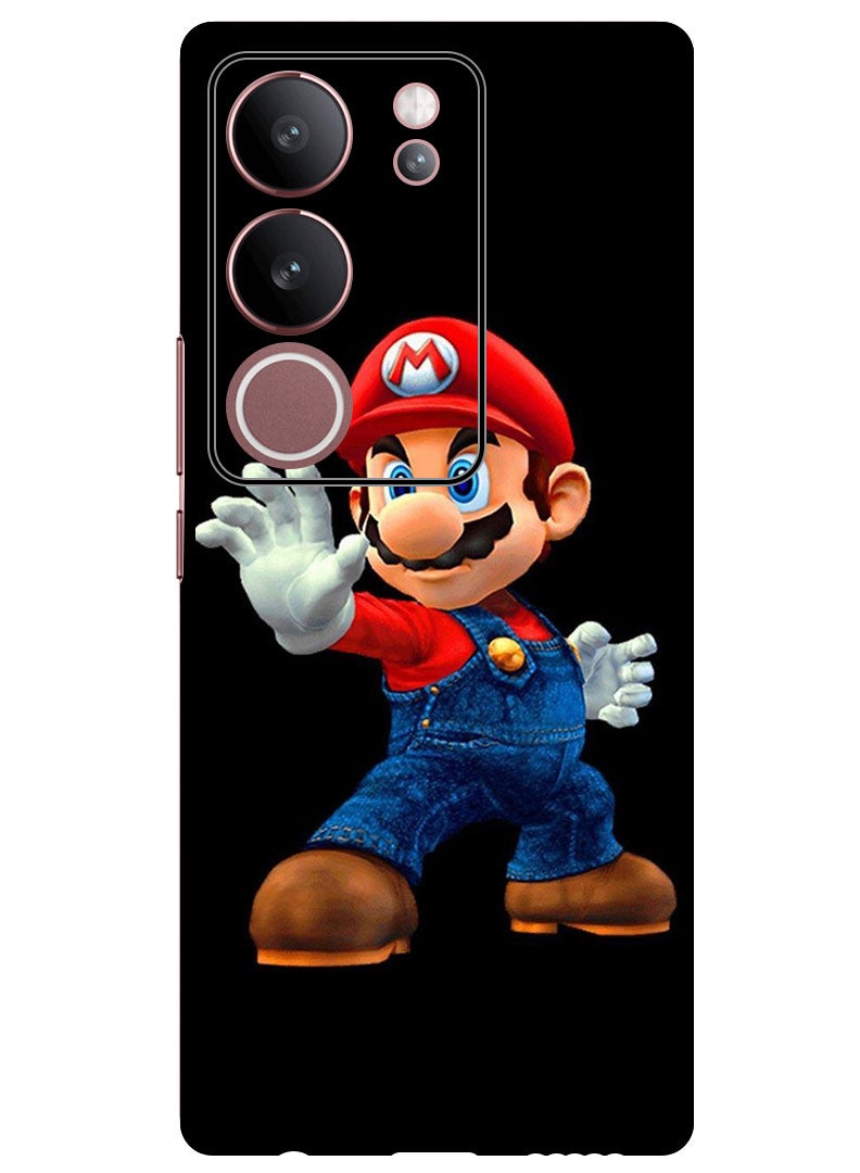 Theodor Protective Case Anti Scratch Shock Proof Bumper Cover For Vivo V29 - V29 Pro Super Mario - Image 1