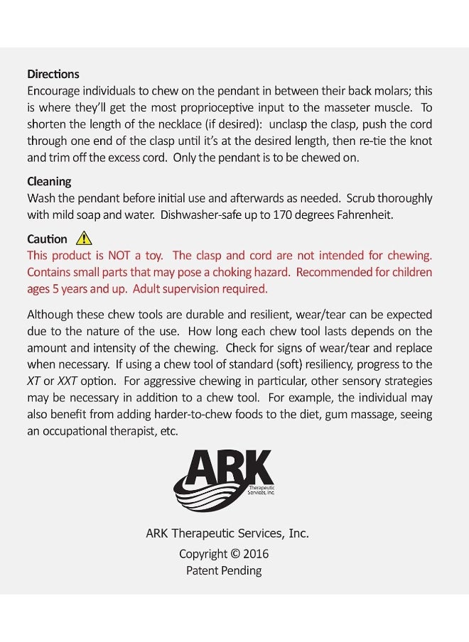 ARK's Brick Stick XXT Textured Chew Necklace