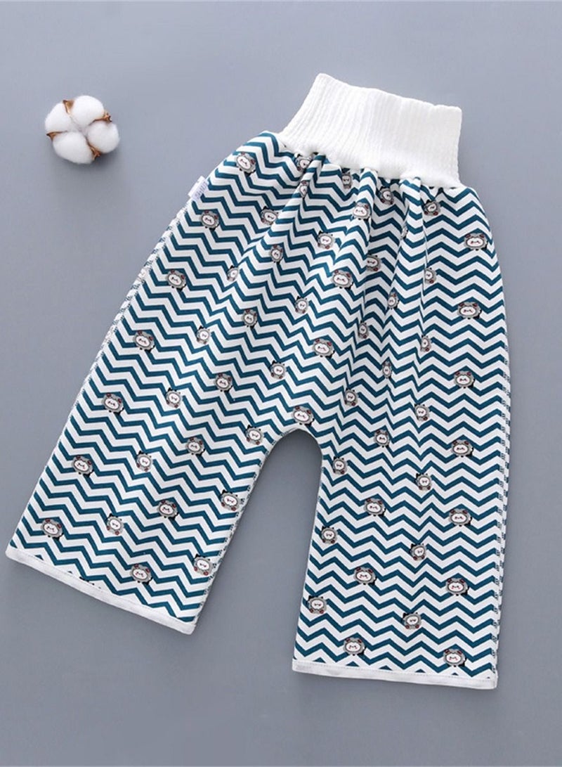 Loquat Cotton Baby Pants Waterproof Underwear For Pee Nappy Diaper Pants Potty Training - Image 1