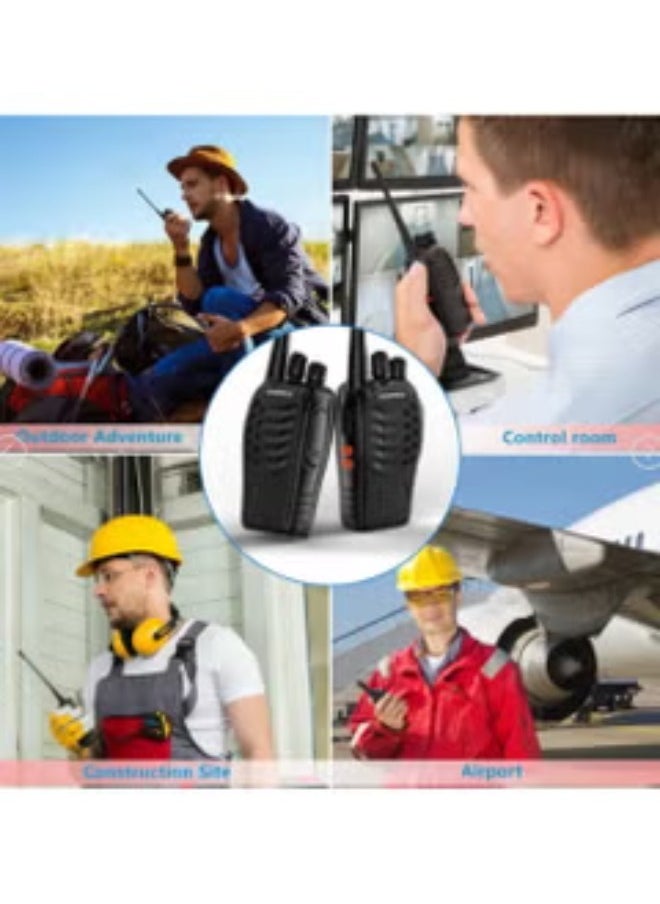 Baofeng Premium 888s Walkie Talkie Set 5W FM Two Way Radios Long Range, Durable Build, Easy to Use Ideal for Outdoor Activities, Events, Travel Rechargeable, Clear Communication  - Image 2