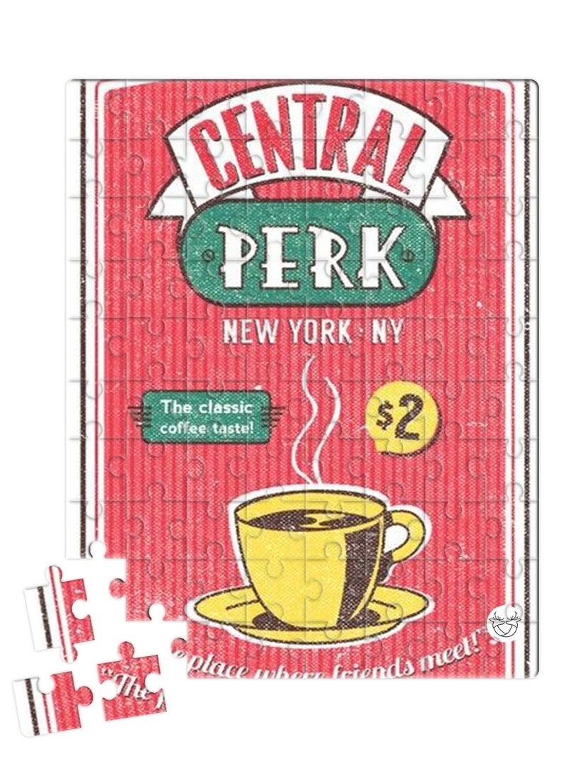 Reeman Design Puzzle with New York coffee design