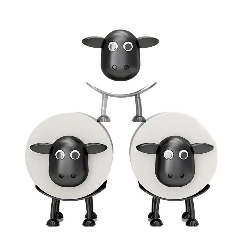 Adorable Sheep Toilet Paper Holder for Bathroom Storage - Image 5