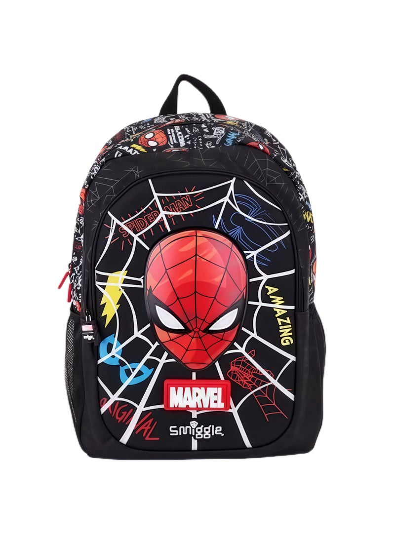 Smiggle Smiggle Cartoon Printed Boys and Girls Backpack Primary and Secondary School Students Backpack Outdoor Leisure Backpack 42*30cm 