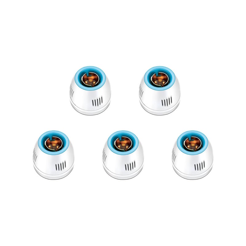 Anchor by Panasonic 6A Batten Lamp Holder fancy type 240V (White, Pack of 5) - Image 5