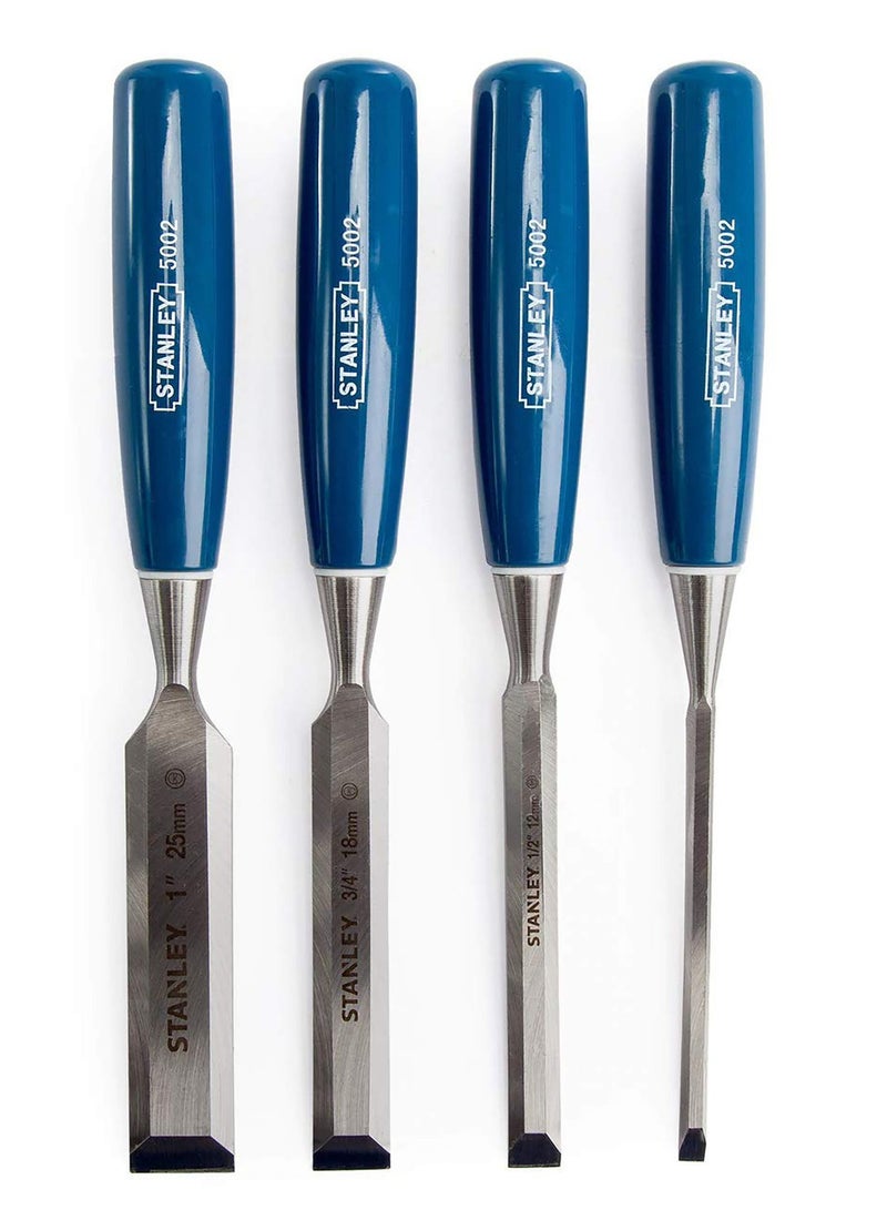 Starex Stanley Wood Chisel Set 4pcs (6,12,18,25) 0-16-129 