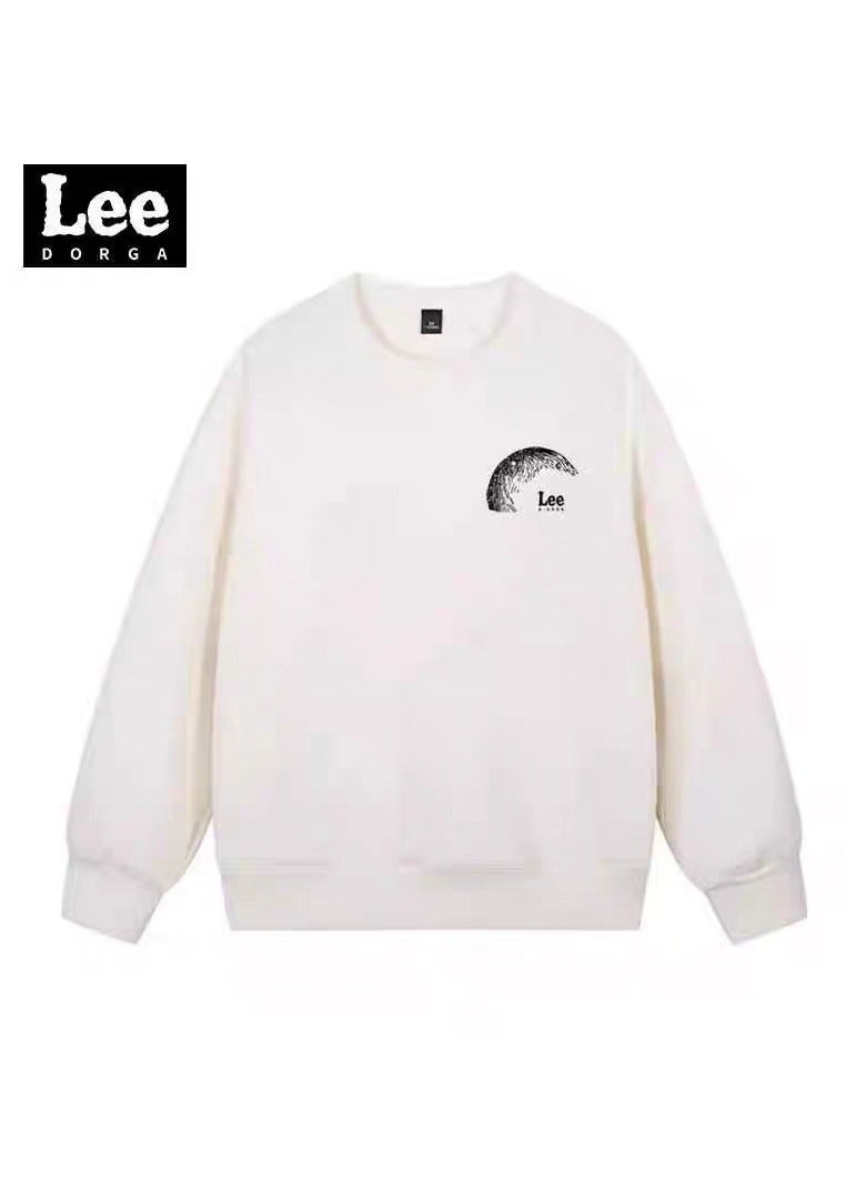 LEE Lee Brand Hoodie Loose Casual Round Neck Long Sleeved Hoodie  - Image 1