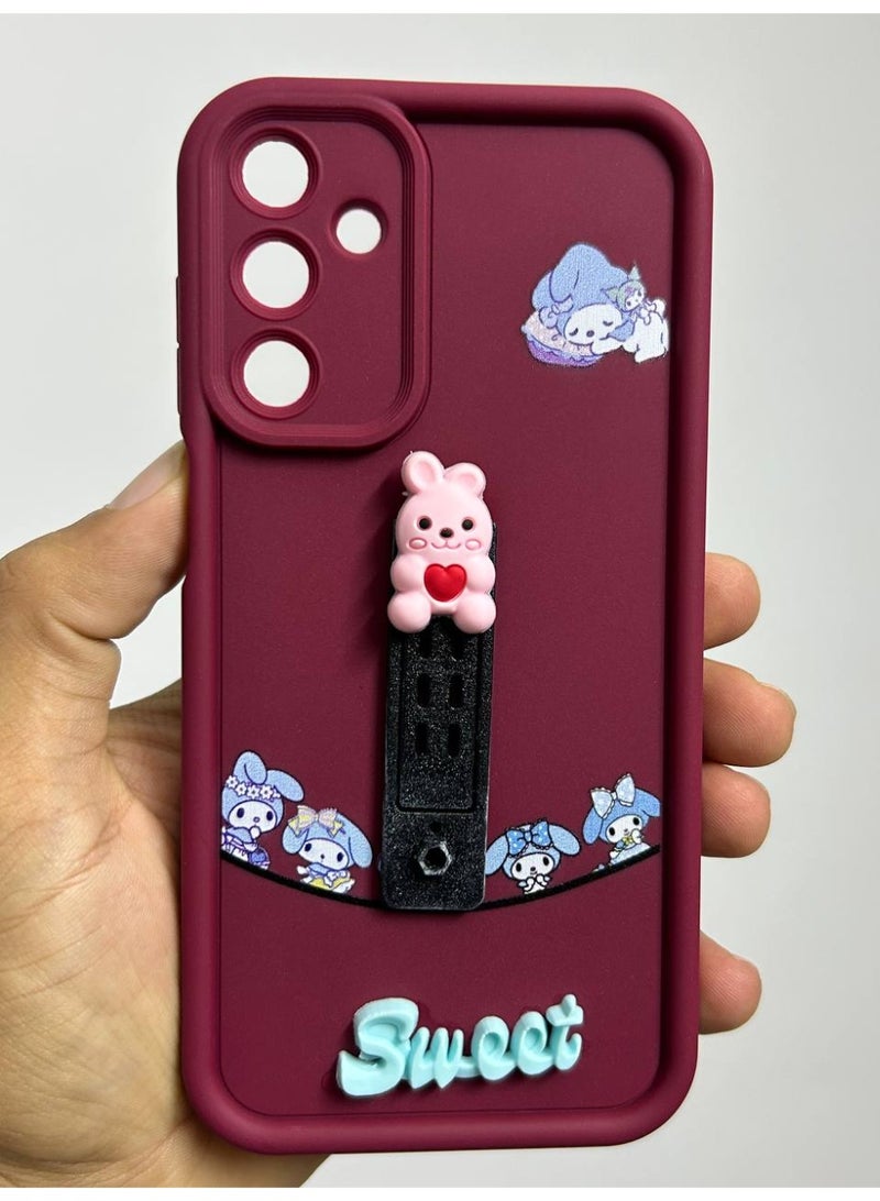new cartoon-designed back cover with the word "Sweet" on it, compatible with the Samsung A15 phone. - Image 2