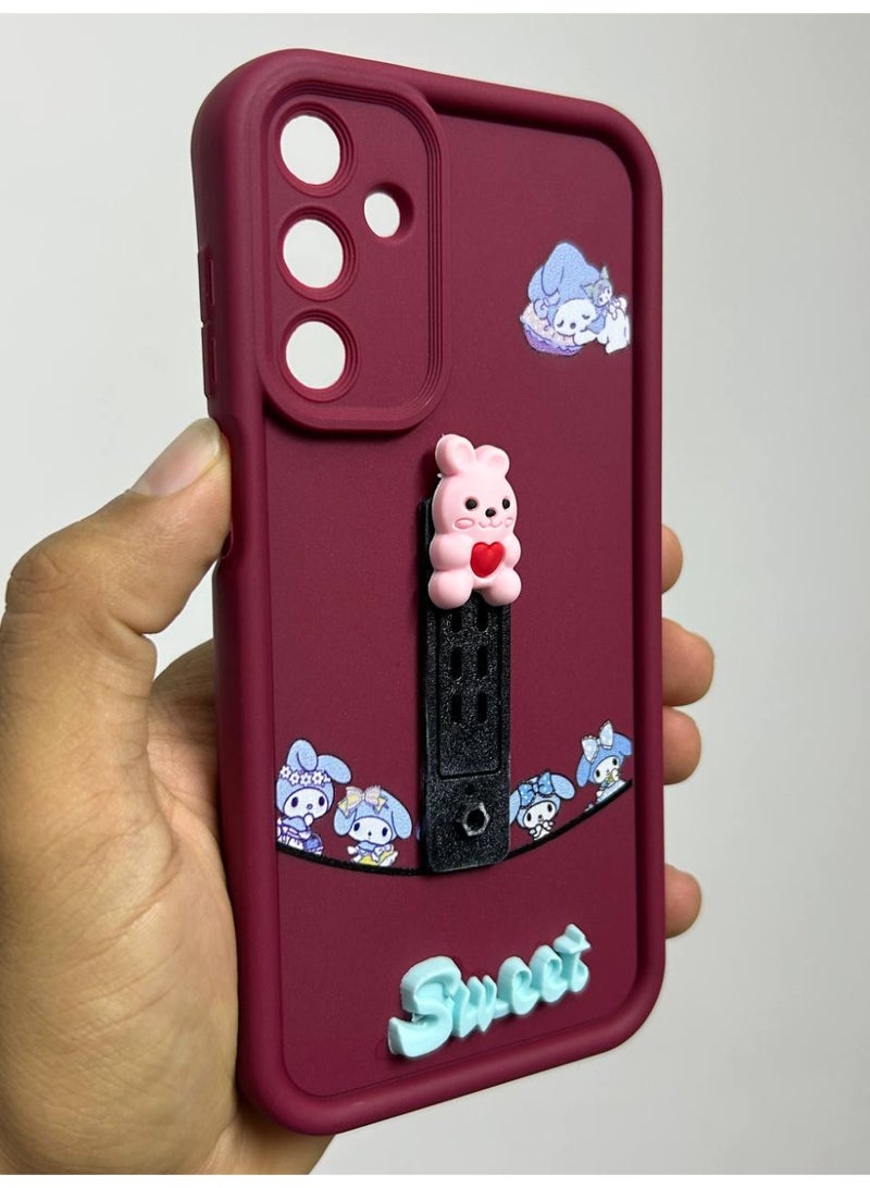 new cartoon-designed back cover with the word "Sweet" on it, compatible with the Samsung A15 phone. - Image 3