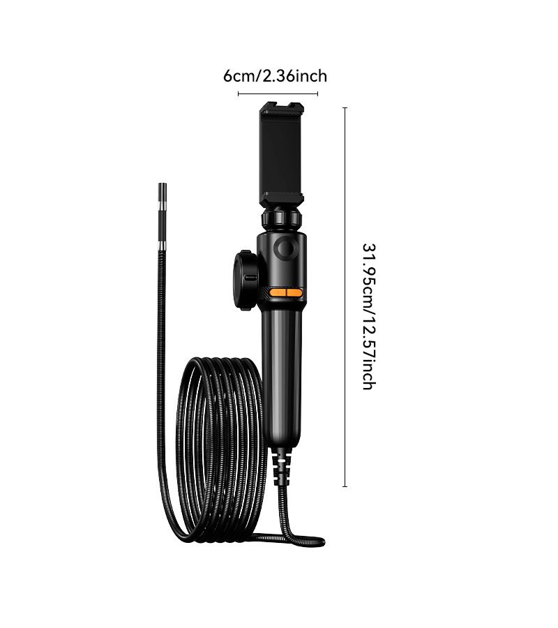 WKR 5.5mm 360 Degree Rotating Endoscope Compatible With Android Apple Phones Plug And Play - Image 2