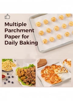 Lesha 2 Pack 10m × 30cm Parchment Paper for Baking | Rolled Parchment Paper for Baking and Food Storage | Parchment Paper Roll Fits 12 Inch Pans - White  - Image 2