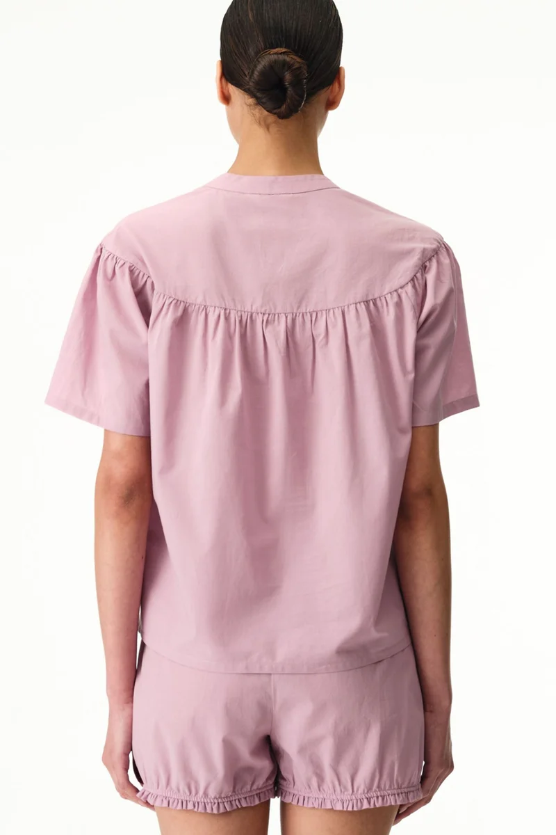 بنتي PENTI Petal Short Sleeve Shorts Pajama Set