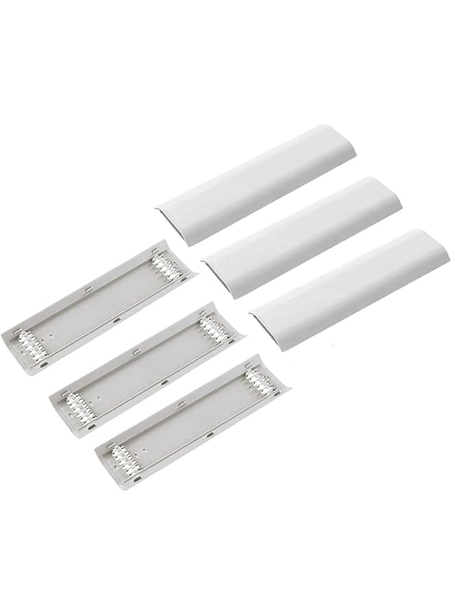 PROMASS promass Wall TV Trunking Cable Cover, Length 11.7 Inch Wall Raceway Wall Mount TV Cable Concealer Cord Cover Management Paintable Cord Raceway Conceal Kit To Hide Cables, Cords (6 PCS) 