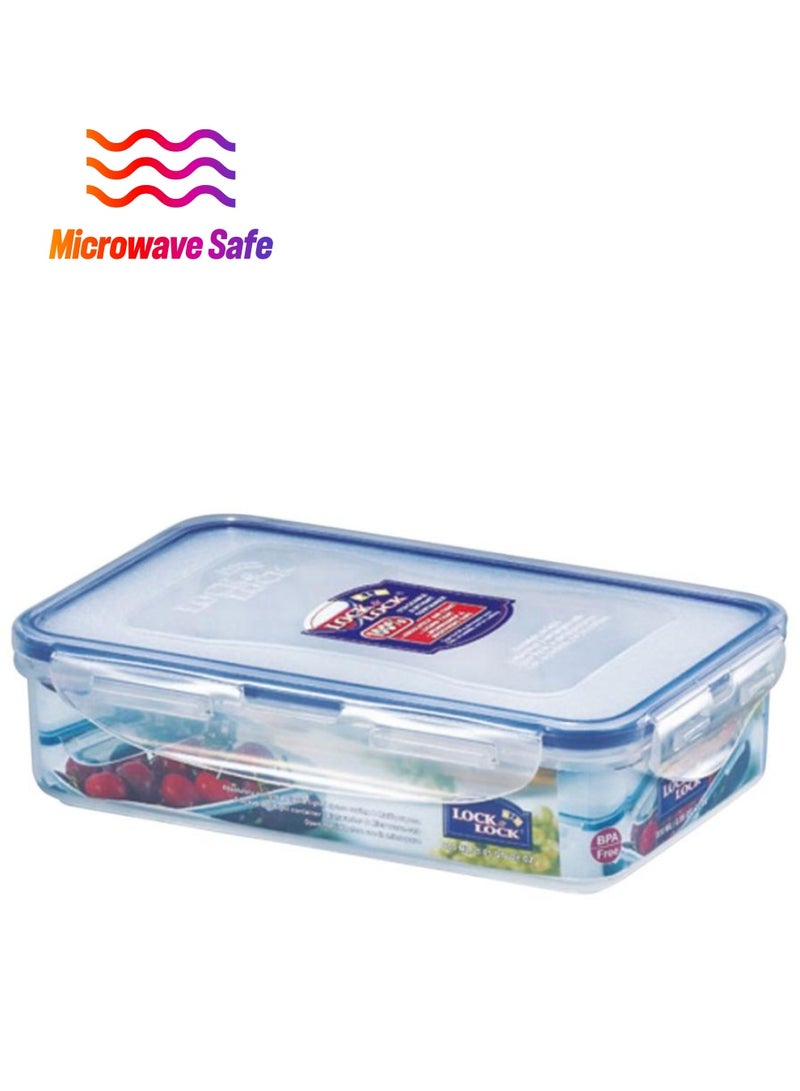 LOCK & LOCK Rectangular Food Container Clear 20.5 x 13.4 x 5.2cm