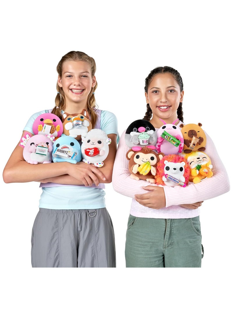 SNACKLES Snackles Series 2 Mystery UNbox 5 Inch Plush in Capsule by ZURU, Ultra Soft Plush, Collectible Plush with Real Licensed Brands, Stuffed Animal  - Image 4