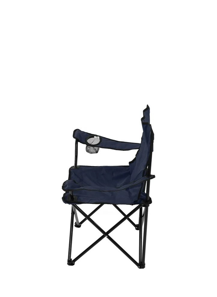 ARCOON - Folding Chair Strong Steel Structure Oxford Cloth Portable Camping Chair With Arm Chair Cup Holder With Storage Bag - Image 1