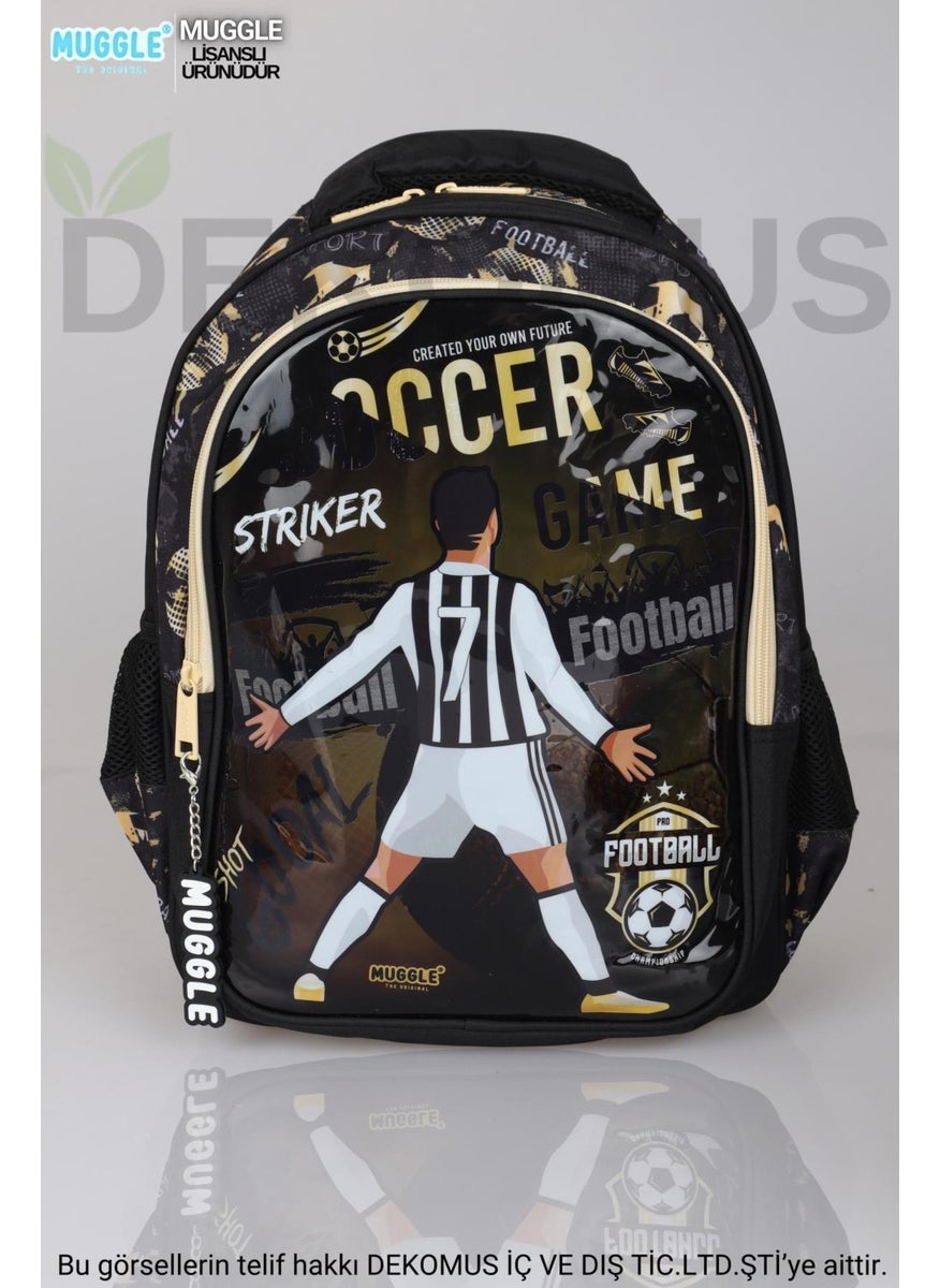 muggle Licensed Dekomus Special Collection Soccer Game Primary School Bag  - Image 2
