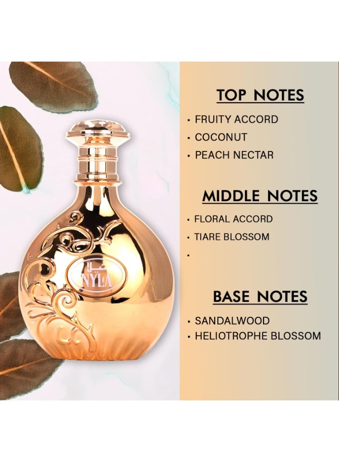 عربيات Prestige Nyla Eau De Parfum، 2.7 أوقية فلورية - Image 4