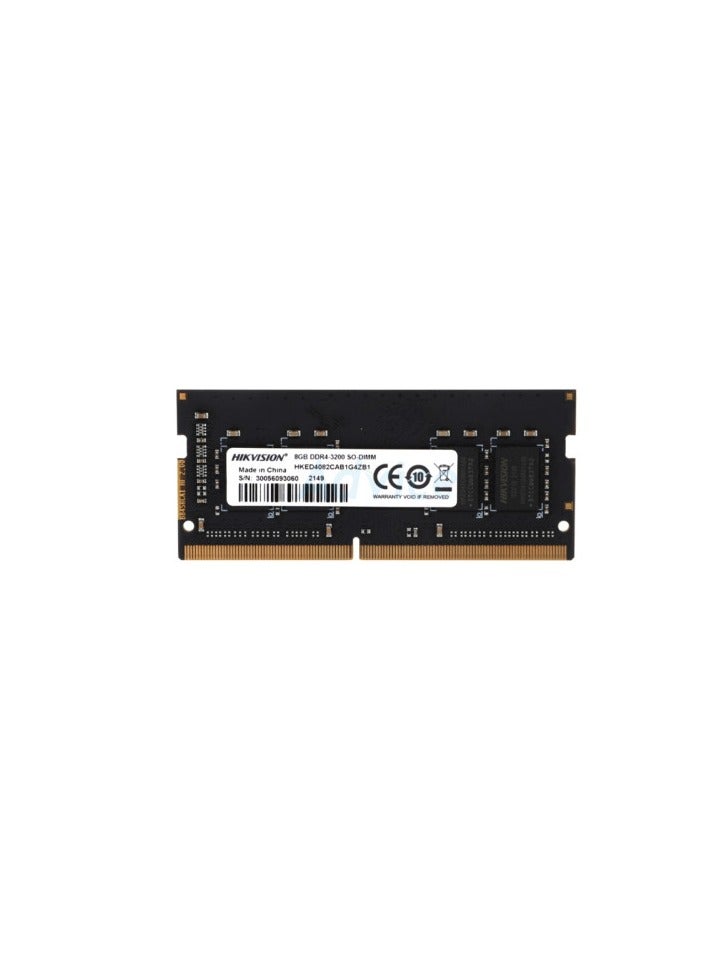 HIKVISION 8GB DDR4 SO-DIMM 3200MHz Laptop RAM - Image 1
