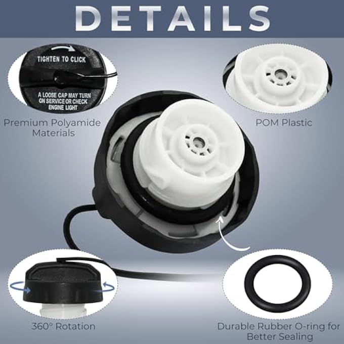 ريحني غطاء الوقود غطاء الوقود لجيب دودج رام 20032018 رانجلر JK 20022012 ليبرتي 20012017 غراند شيروكي 20082018 باترويت 20082018 كومباس 20062010 القائد 20032006 رانجلر TJ 52030377AB - Image 4