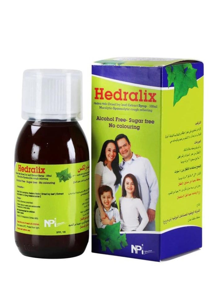 Npi Hedralix Cough Syrup Sugar Free 100ml 