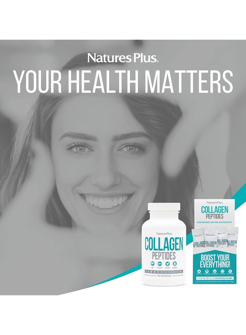 ناتشرز بلاس ببتيدات الكولاجين، 120 كبسولة - Image 5