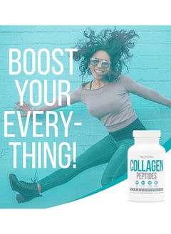Nature's Plus Collagen Peptides 120 Capsules - Hair, Skin, Nail And Joint Health, Immune System Support Non-Gmo Gluten Free - 30 Servings  - Image 4