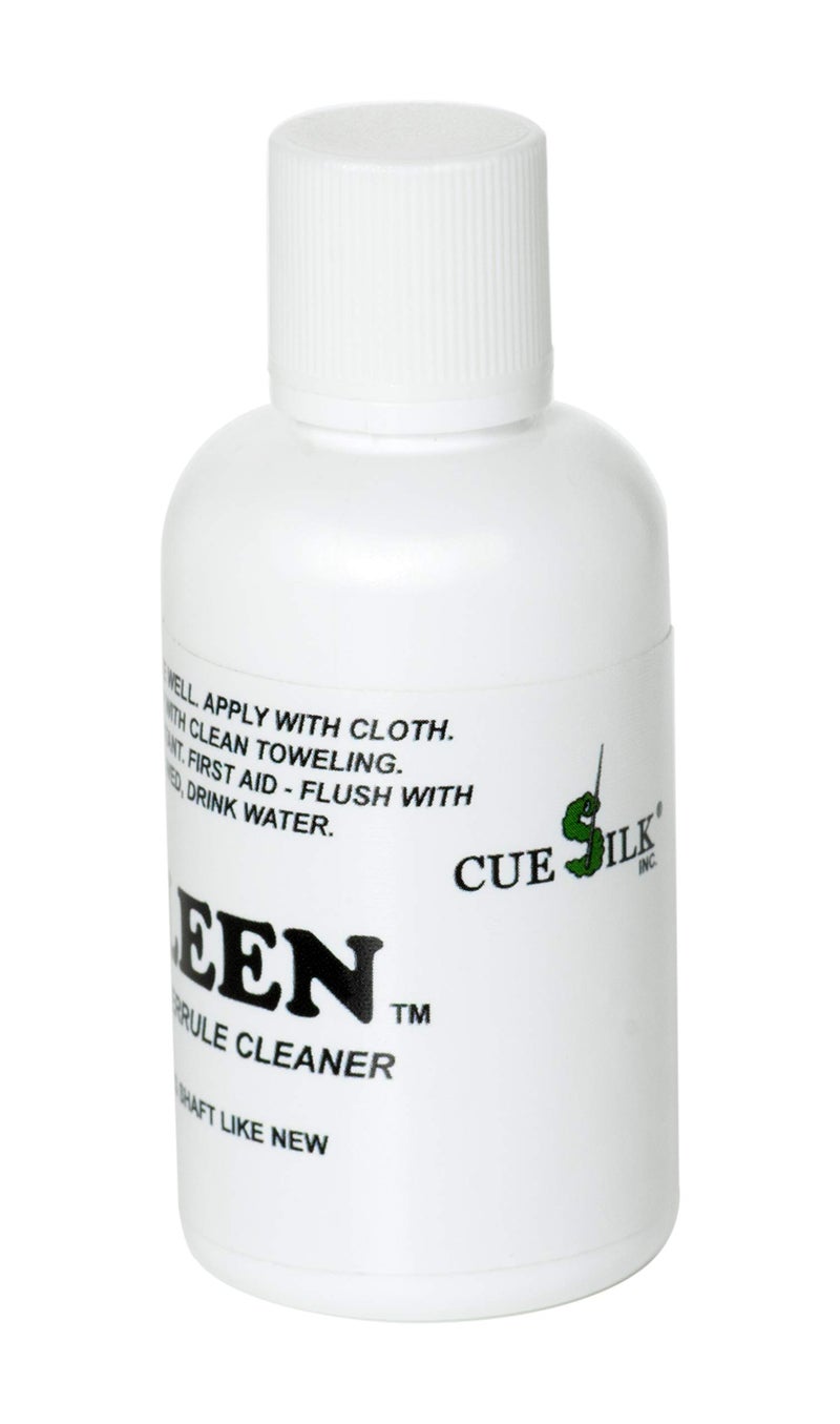 Cue Silk Bundle Of 2 Items: Sil Kleen Pool Cue Shaft And Ferrule Cleaner 1 Oz Bottle & Cue Silk Pool Cue Shaft Conditioner Oz Bottle - Image 4