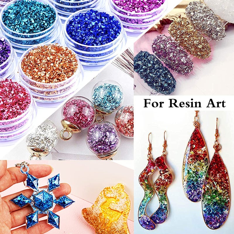 Eoast Mica Powder Shimmering Set of Color Shades 5 Grams Each Used for Making Cosmetic Candle Making Soap Making Nail Art Resin Jewelry Epoxy Resin 12 - Image 5