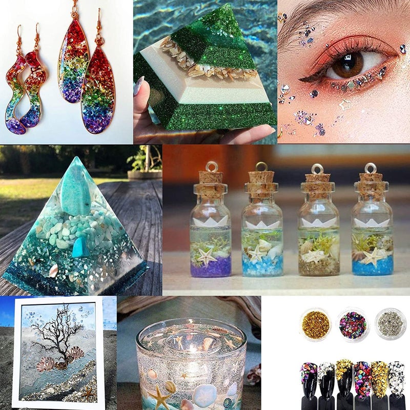 Eoast Mica Powder Shimmering Set of Color Shades 5 Grams Each Used for Making Cosmetic Candle Making Soap Making Nail Art Resin Jewelry Epoxy Resin 12 - Image 4