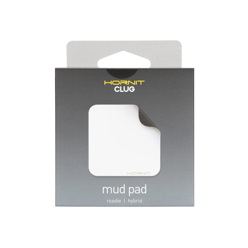 Hornit CLUG Mud Pad - Protects your walls from tire marks, uses micro-suction to stick without leaving residue or damaging paint (Small (roadie, hybrid)) - Image 1
