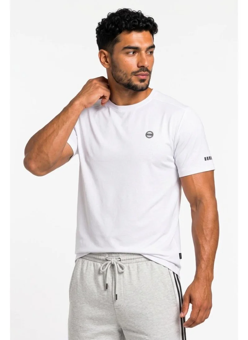 Abitos Clean Cut Training Tshirt Chalk White