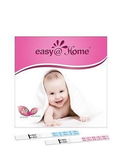 Easy@Home Ovulation Test Strips 40LH +10HCG 50 Count 