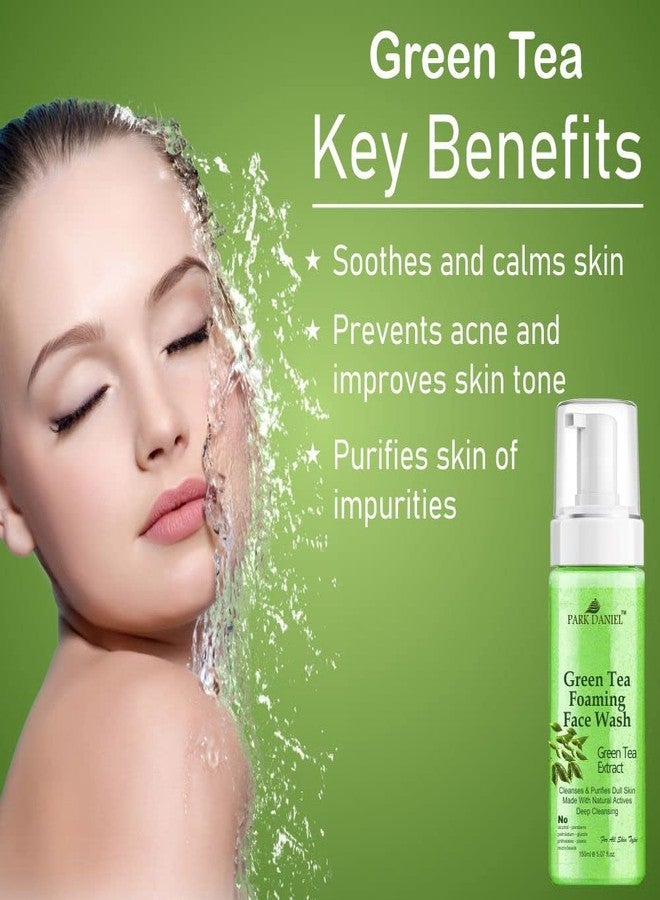 Park Daniel Apricot Scrub and Green Tea Face Wash For Blackheads Removal | Smooth Skin Brightening Combo Pack of 2 (250 ML) - Image 5