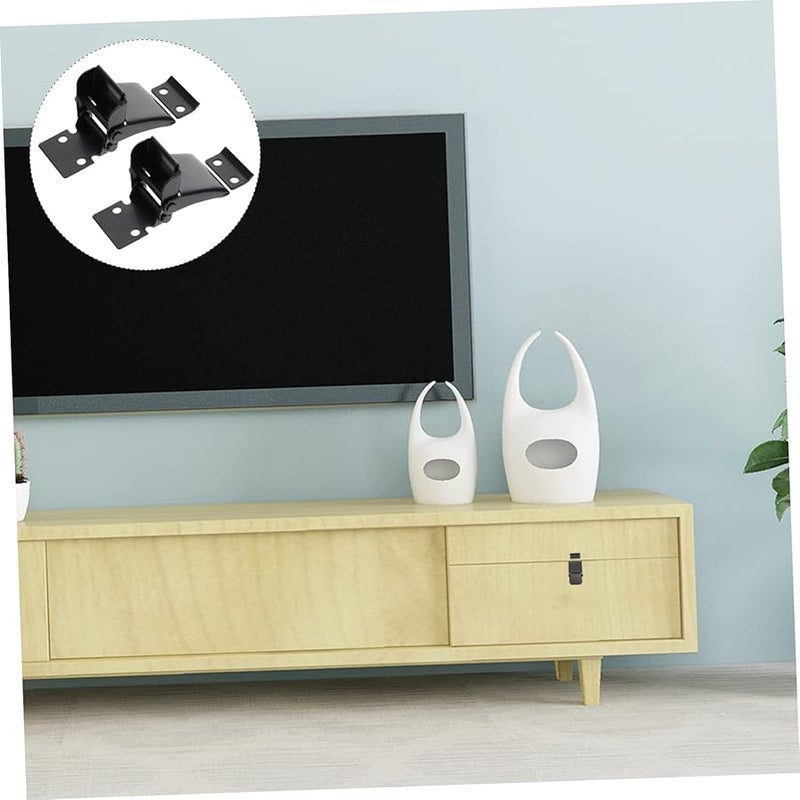 Stainless Steel Toggle Latch Buckle 2 Pack Black Hasp Clasp for Box Cabinets Secure Storage - Image 4