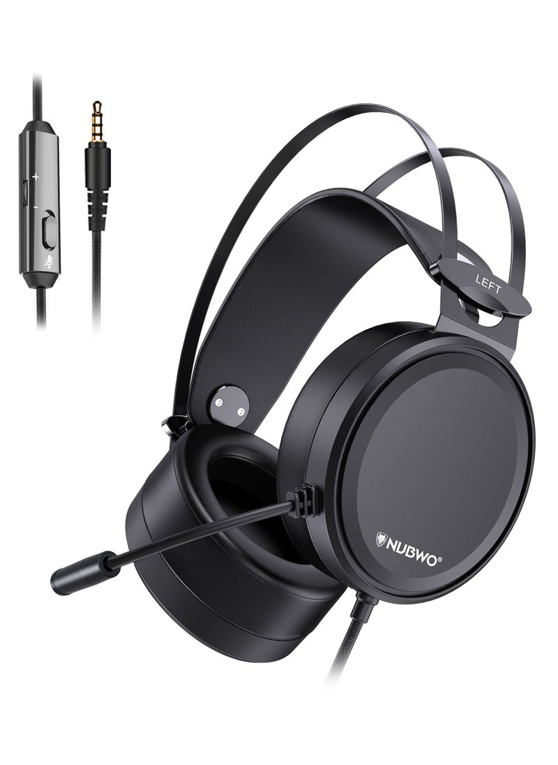 NUBWO - N7 Over-Ear Gaming Wired Headphones With Mic For PS4/PS5/XOne/XSeries/NSwitch/PC - Image 1