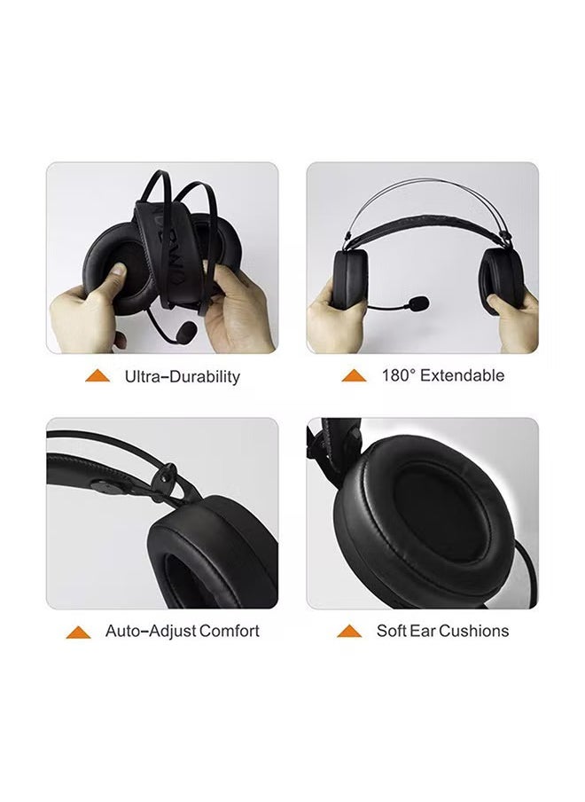 NUBWO - N7 Over-Ear Gaming Wired Headphones With Mic For PS4/PS5/XOne/XSeries/NSwitch/PC - Image 1